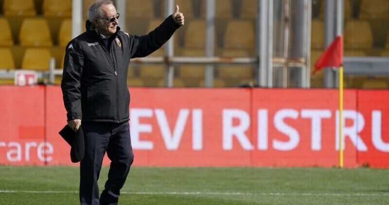 Vigorito: “Inzaghi è destinato ai grandi club. Il calcio andrebbe chiuso”