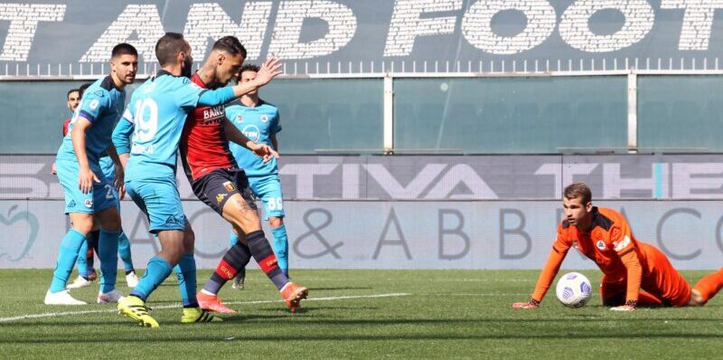 Genoa-Spezia 2-0: il derby ligure va al Grifo
