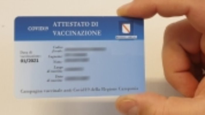 Benevento, da lunedì la consegna della Smart Card attestanti l’avvenuta vaccinazione Anti Covid-19