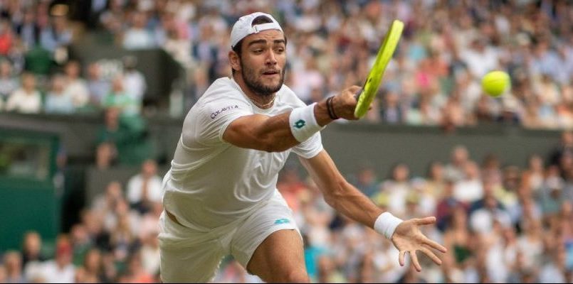 Tennis, Berrettini nella storia: è il primo italiano in finale a Wimbledon