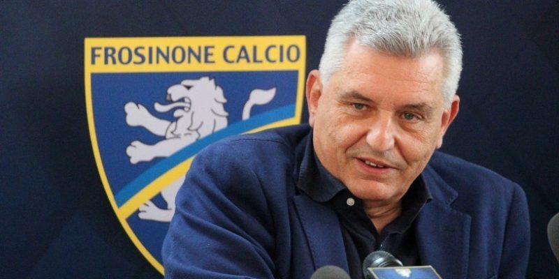 Stirpe (Pres. Frosinone): “Quest’anno l’obiettivo è la salvezza, Benevento tra le favorite per la A”