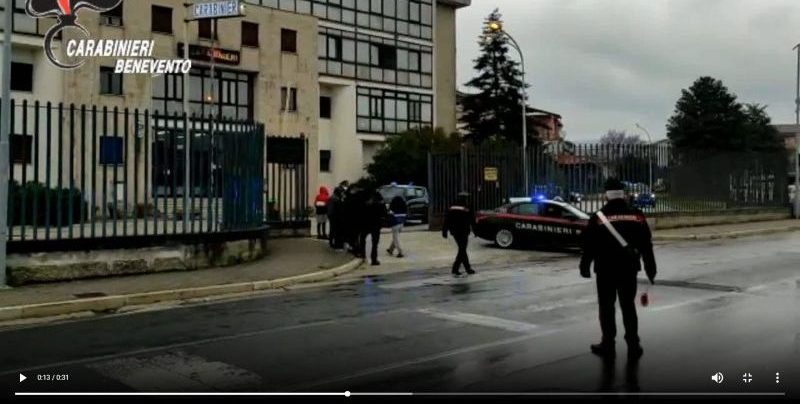 VIDEO – Operazione anti-droga a Montesarchio: tutti i nomi deli arrestati