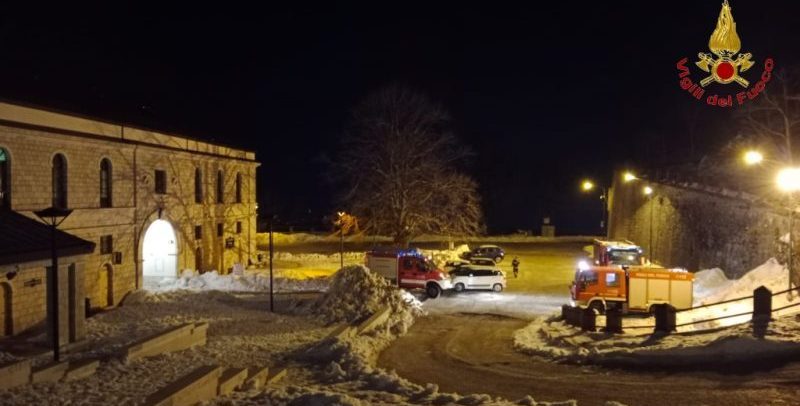 Montevergine, quattro ragazzi bloccati nella neve e salvati dai Vigili del Fuoco: coinvolti anche due beneventani