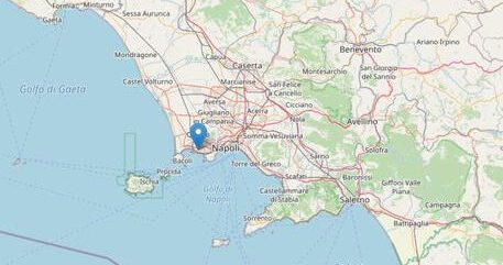 La Campania torna a tremare: scossa di terremoto di 1.8 della scala Richter