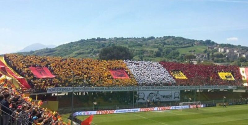 Benevento, la Sud annuncia: “Coreografia speciale per la partita contro il Cagliari”