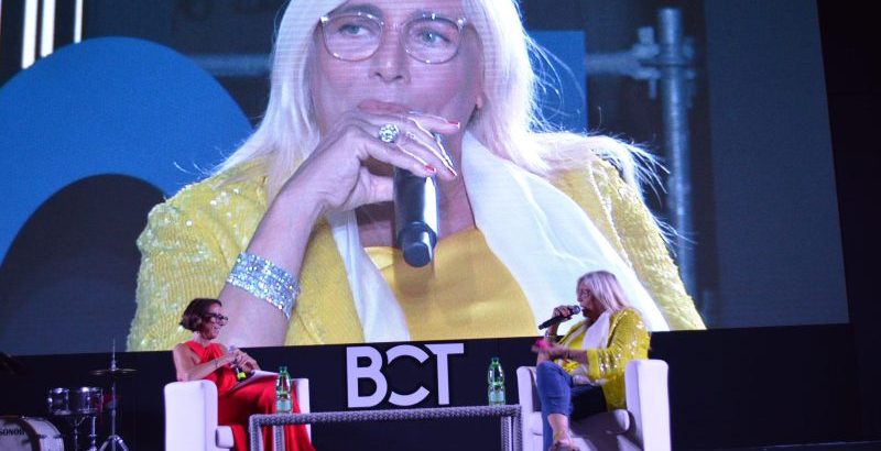 FOTO – Al Bct la “Regina della Domenica” Mara Venier