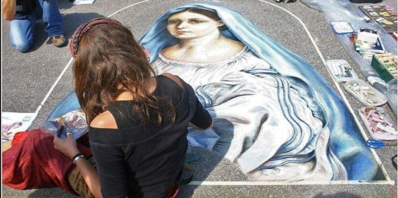 Paupisi|  ‘Festival dei Sapori e degli Artisti di strada – 49°Sagra del Cecatiello’, la Pro Loco lancia l’iniziativa “Adotta un Madonnaro”