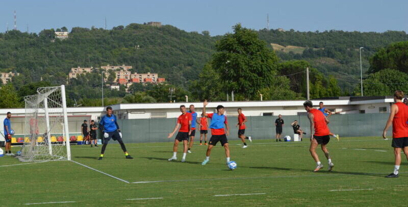 Benevento, seduta mattutina per i giallorossi: il report