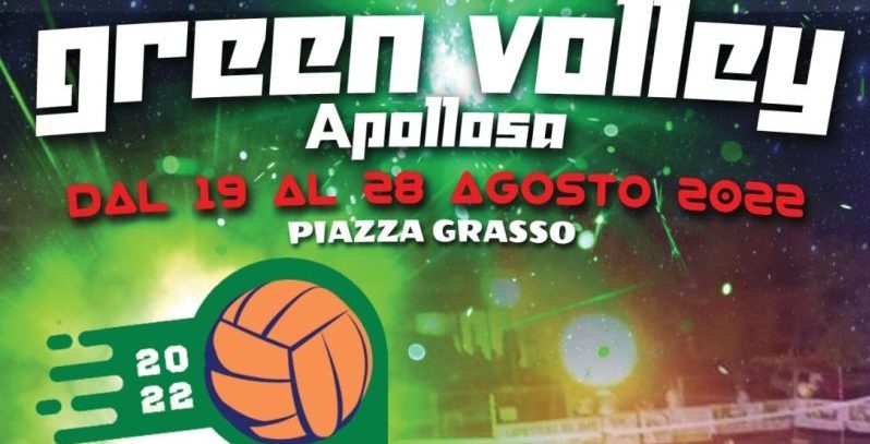 Apollosa l Grande successo per la XIV edizione del Green Volley che proseguirà fino a domenica 28 agosto