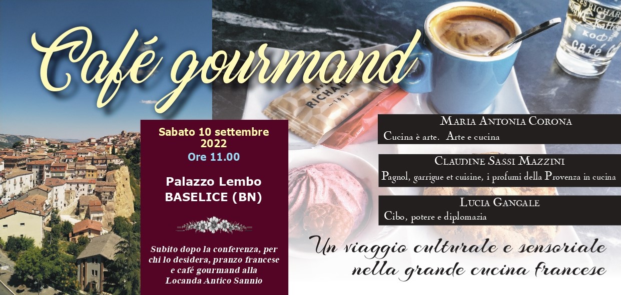 Baselice | “Café Gourmand”: sabato 10 settembre tavola rotonda nell’incantevole cornice di palazzo Lembo