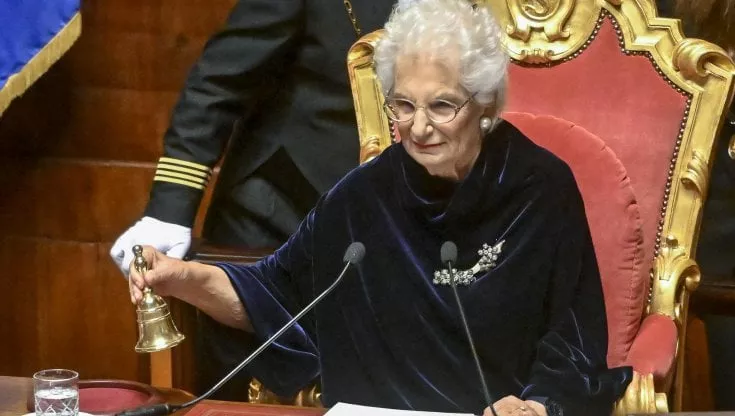 Liliana Segre e il toccante discorso inaugurale del nuovo Parlamento