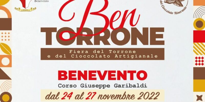 BenTorrone, torna a Benevento la fiera del torrone e del cioccolato artigianale
