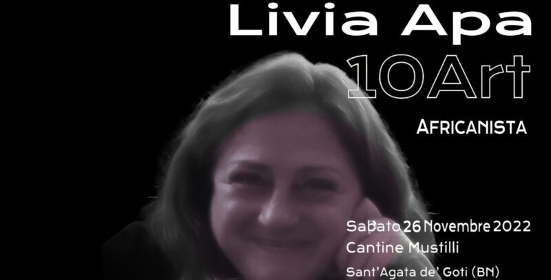 Appuntamento 10Art con Livia Apa sabato 26 novembre