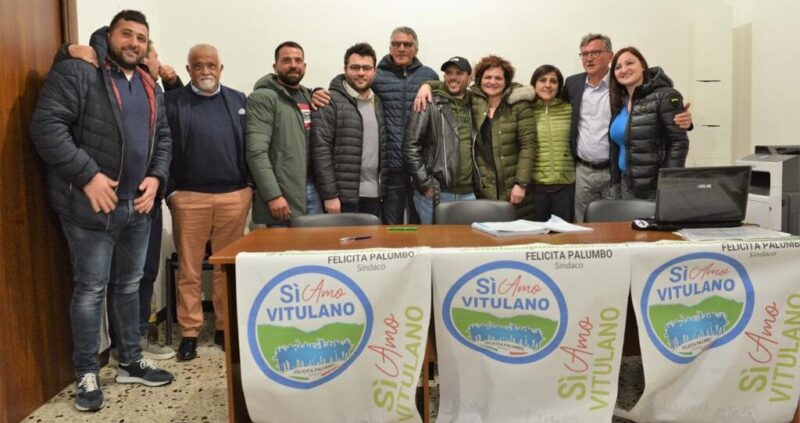 Presentata la lista “SiAmo Vitulano” con Felicita Palumbo sindaco