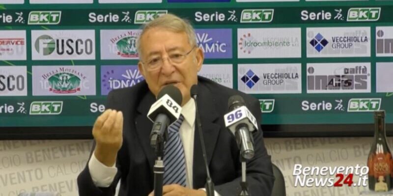 Benevento, Vigorito: “Chiediamo scusa ai tifosi”