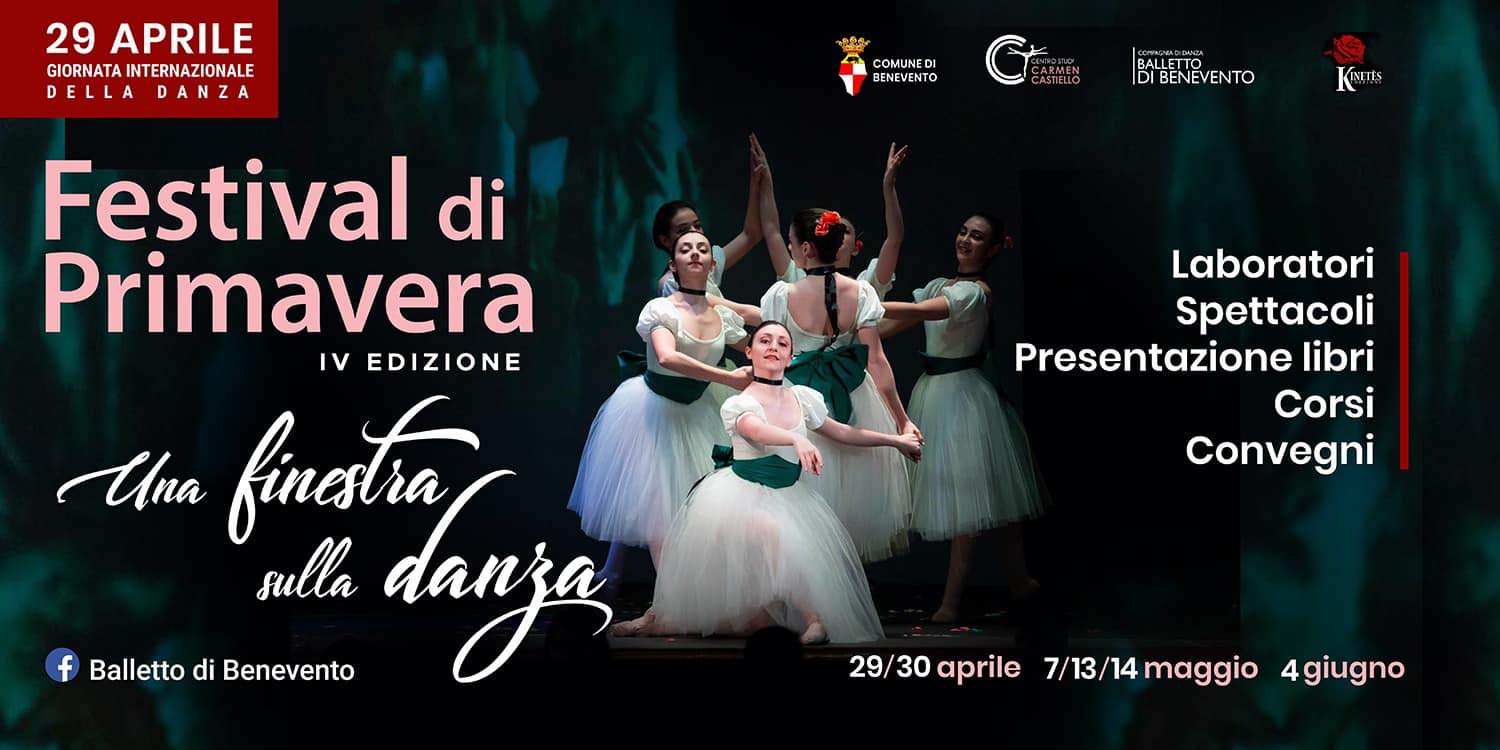Benevento| “Una finestra sulla Danza”, nel weekend altri tre appuntamenti del Festival di Primavera