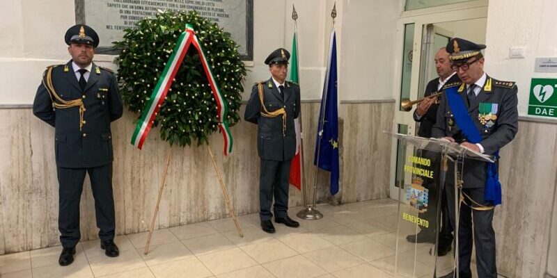 VIDEO – Guardia di Finanza Benevento: celebrato il 249° anniversario di fondazione del corpo