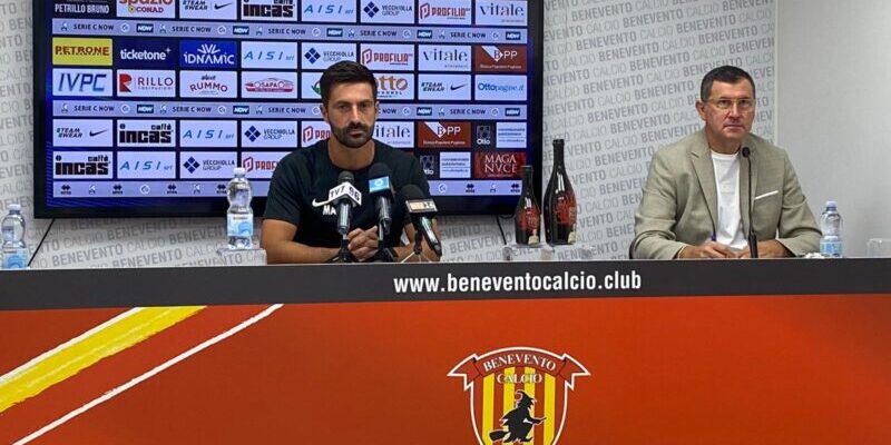 Benevento, Andreoletti: “Domani servirà pazienza, il gruppo c’è. Vi svelo i Capitani”