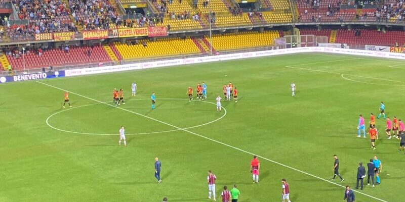 Benevento-Taranto 2-1: seconda vittoria consecutiva al “Vigorito” per la Strega