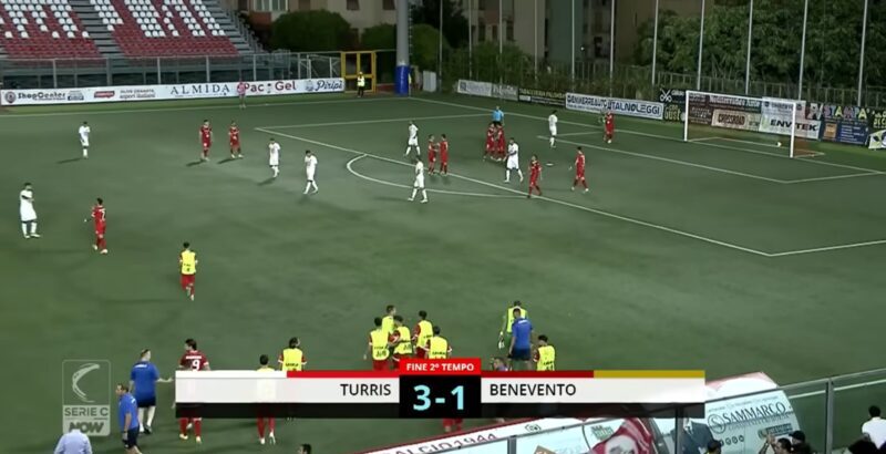VIDEO – Turris – Benevento 3-1: gli Highlights e i gol del match