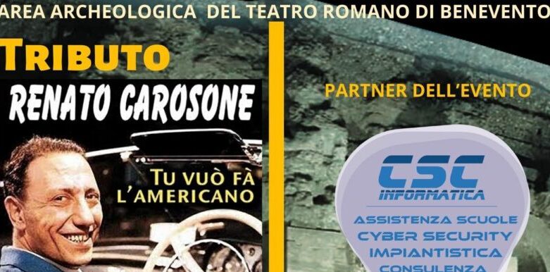 Venerdì 22 settembre ‘Aspettando Xcorrere la Storia’ con il tributo a Carosone e la visita al Teatro Romano