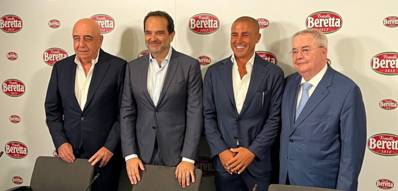 Lega Pro, annunciata la partenership con Beretta. Presente anche l’ex tecnico Cannavaro
