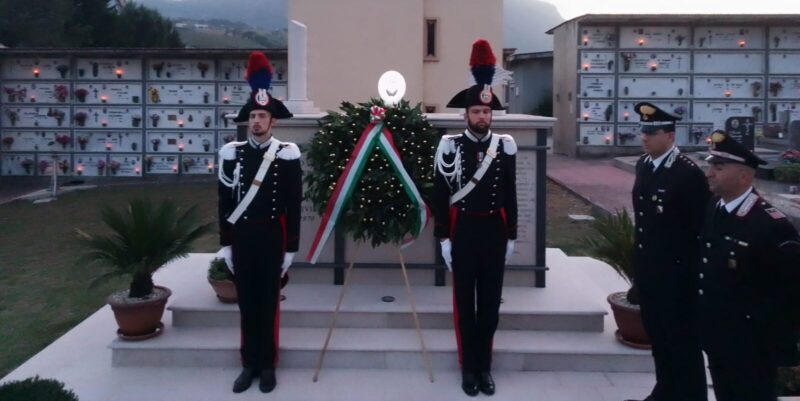 Ponte, ieri la cerimonia di commemorazione del 53° anniversario della morte dell’Appuntato Vaccarella (FOTO)