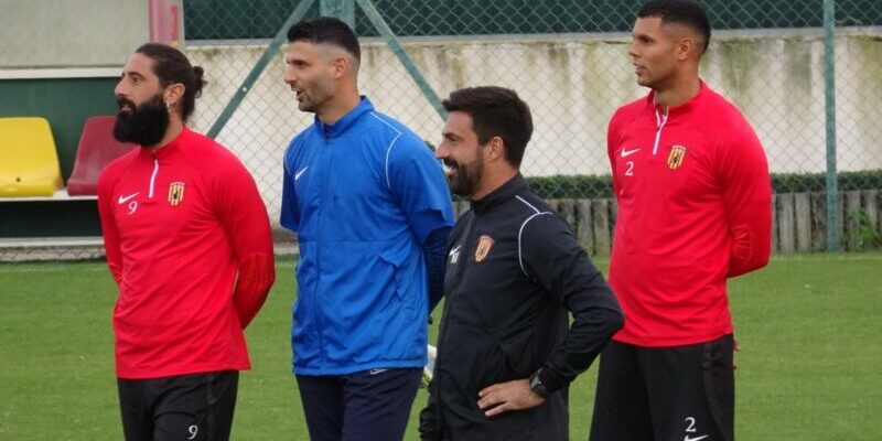Benevento, ripresa degli allenamenti dopo la sconfitta nel derby contro la Juve Stabia