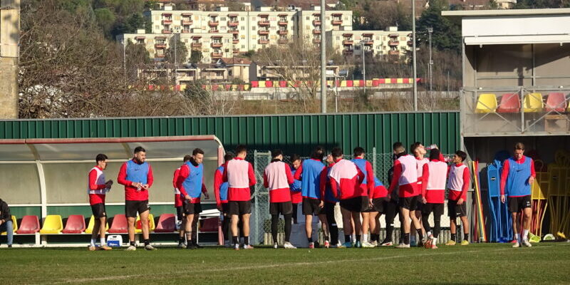 Benevento, ripresa degli allenamenti in vista del derby contro il Sorrento
