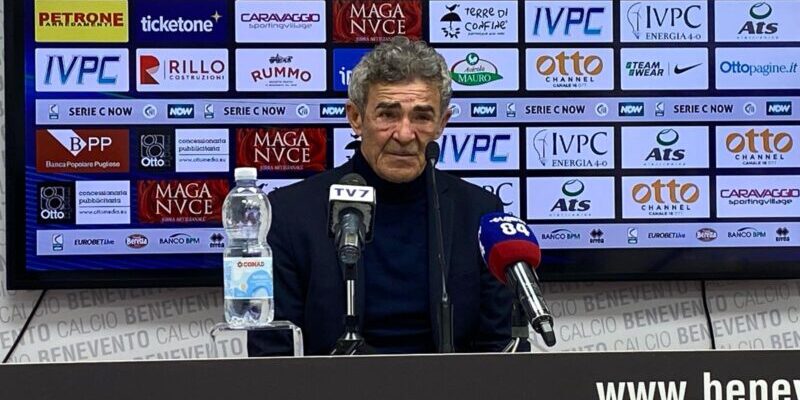 Benevento, Auteri: “Sono fiducioso per i play-off. Triestina buona squadra, si gioca su 180 minuti”