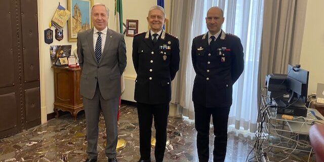 Benevento| Visita Istituzionale del Generale di Corpo d’Armata Antonio De Vita, Comandante Interregionale Carabinieri “Ogaden” di Napoli