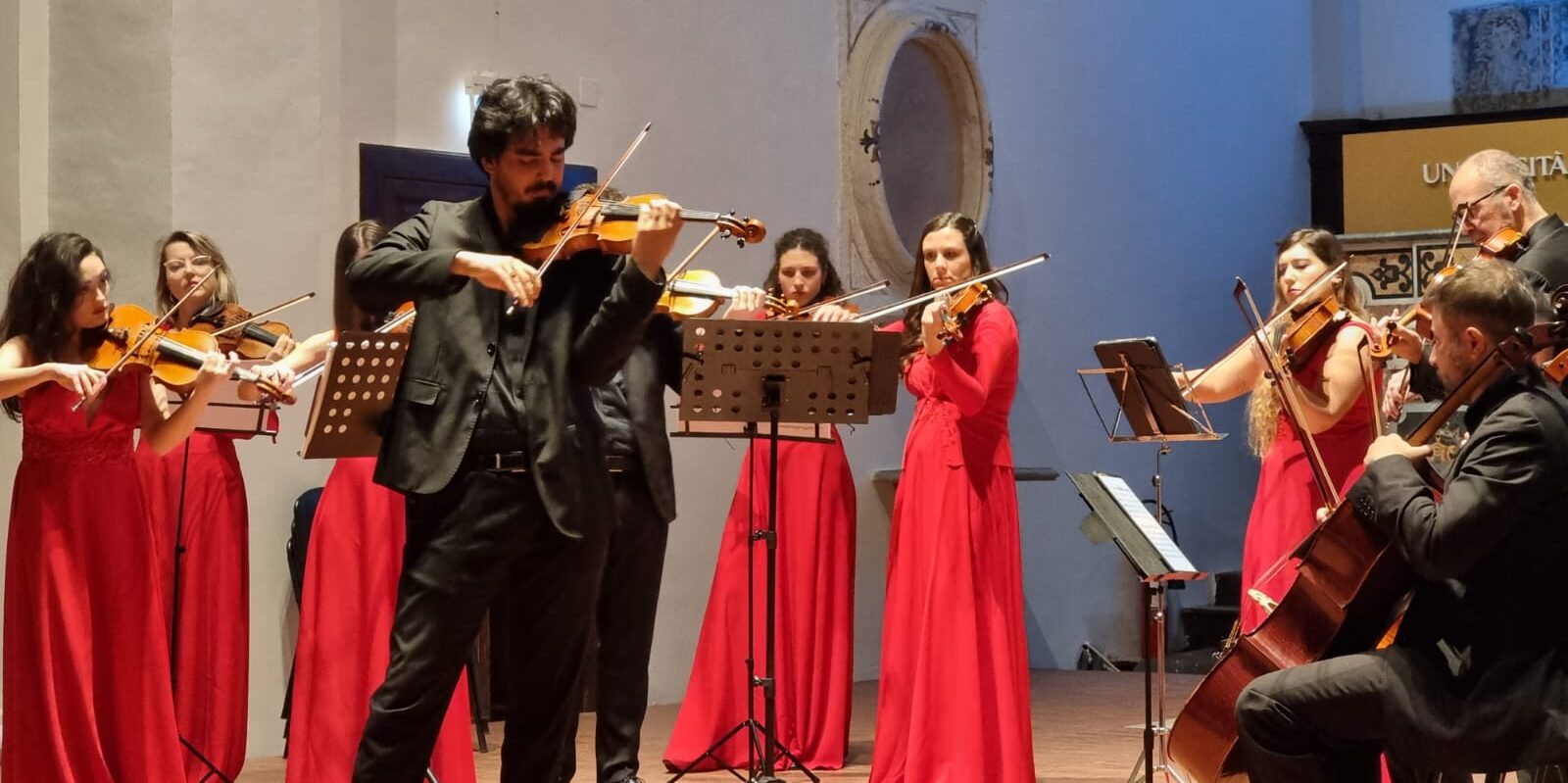 Il violino di Riccardo Zamuner incanta il S. Agostino di Benevento