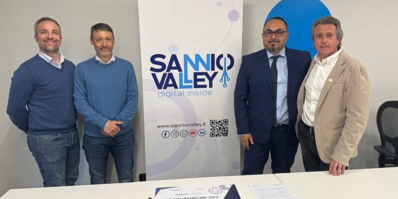 Sannio Valley e CSC Informatica siglano un accordo per l’innovazione e lo sviluppo tecnologico
