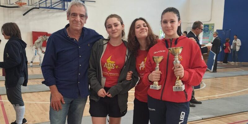 Scherma, Accademia Olimpica Beneventana protagonista al Gold Giovani di Sarno