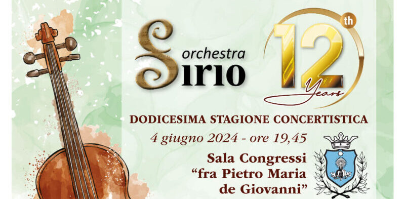 Fatebenefratelli, il 3 giugno il concerto Orchestra da Camera Sirio
