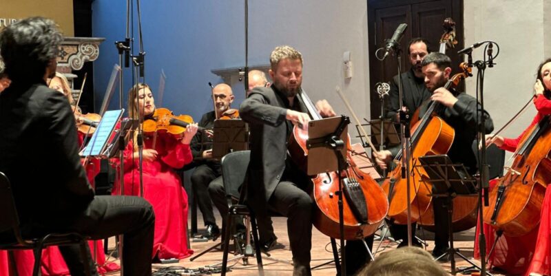 Il Violoncello di Squitieri entusiasma il Sant’Agostino