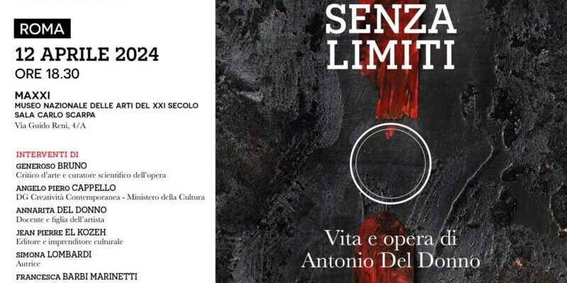 Presentazione del libro “SENZA LIMITI – Vita e opera di Antonio Del Donno”