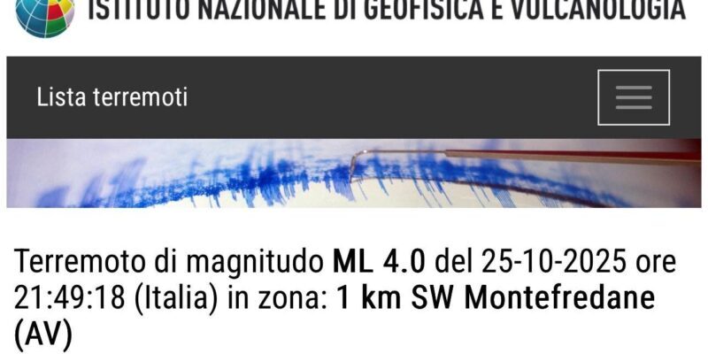 Terremoto, la Protezione Civile: al momento nessun danno a persone e cose