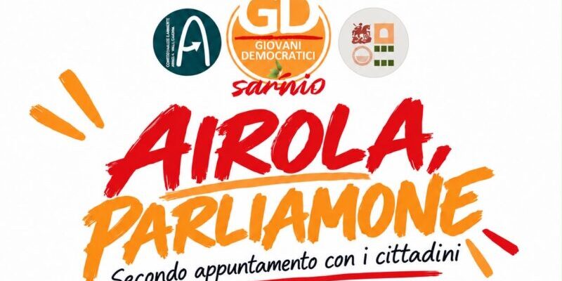 Airola, secondo appuntamento di confronto con i cittadini: presente la Segretaria Nazionale Libero (GD)