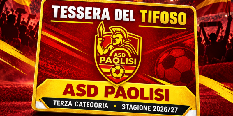 Paolisi, il calcio riparte dai giovani: nasce la squadra di Terza Categoria