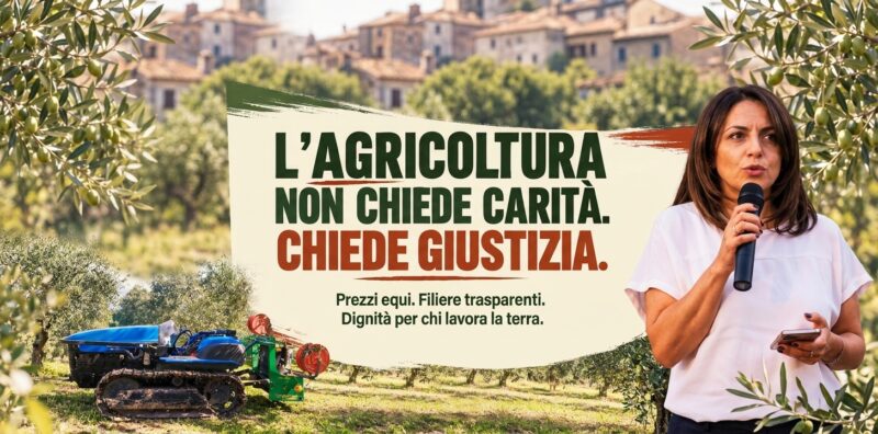 Marcantonio (Pd Sannio): «L’agricoltura non chiede carità, ma regole giuste e reddito equo»