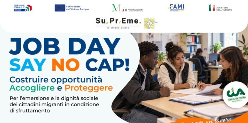 Job Day “SAY NO CAP!”: a Benevento un pomeriggio dedicato a lavoro, inclusione e opportunità