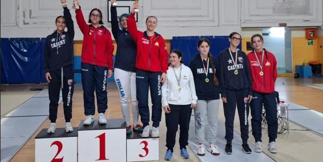 Napoli, 1^ Prova Regionale di qualificazione Cadetti di spada: successo per l’Accademia Olimpica Beneventana